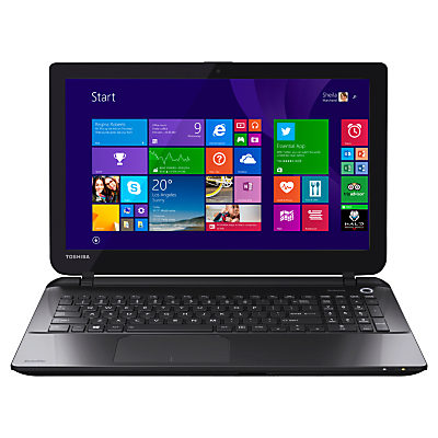 Toshiba Satellite L50-B-1RC Laptop, Intel Celeron, 4GB RAM, 1TB, 15.6 , Black